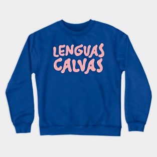 Logo Lenguas Calvas Crewneck Sweatshirt